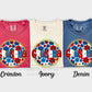 5997 - Grandma floral 4th of July *DTF Transfer