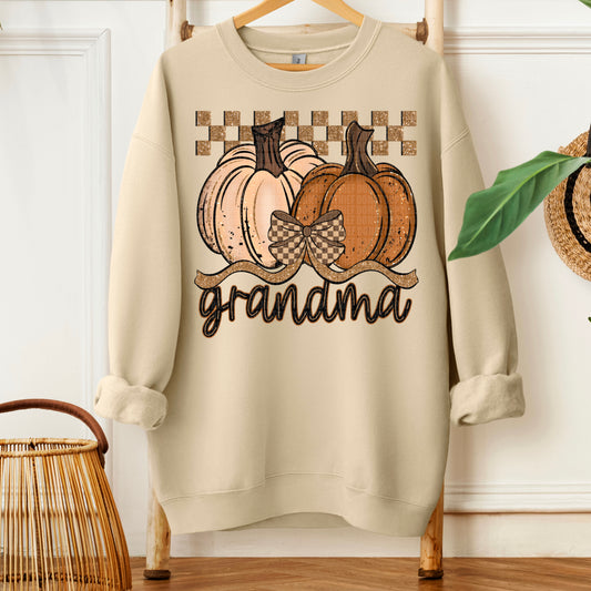 6355 - Grandma Fall pumpkins * DTF Transfer