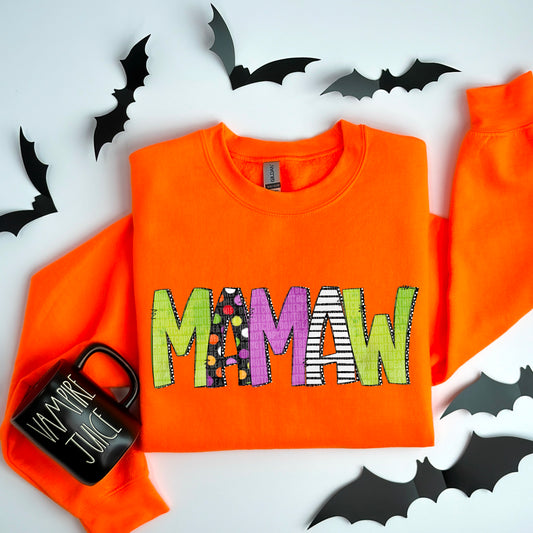 4728 MaMaw Halloween *DREAM TRANSFER*