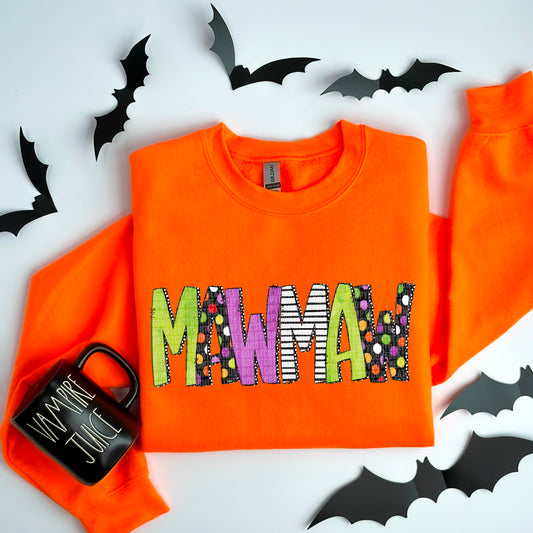 4729 MawMaw Halloween *DREAM TRANSFER*