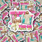 DS 2319 - He left the 99 to rescue me Die Cut Sticker