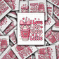 DS -2383 - I love my class a latte Die Cut Sticker
