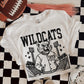 6193 - Wildcats Letterman varsity mascot * DTF Transfer