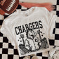 6207 - Chargers Letterman varsity mascot horse * DTF Transfer