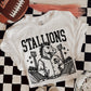 6208 - Stallions Letterman varsity mascot * DTF Transfer