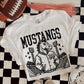 6209 - Mustangs Letterman varsity mascot * DTF Transfer