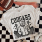 6213 - Cougars Letterman varsity mascot * DTF Transfer