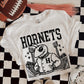 6217 - Hornets Letterman varsity mascot * DTF Transfer