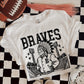 6218 - Braves Letterman varsity mascot * DTF Transfer