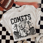 6222 - Comets Letterman varsity mascot * DTF Transfer