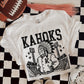 6224 - Kahoks Letterman varsity mascot * DTF Transfer