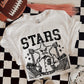 6227 - Stars Letterman varsity mascot * DTF Transfer
