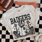 6233 - Badgers Letterman varsity mascot * DTF Transfer