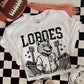 6234 - Loboes Letterman varsity mascot * DTF Transfer