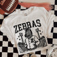 6238- Zebras Letterman varsity mascot * DTF Transfer