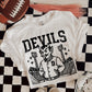 6240- Devils Letterman varsity mascot * DTF Transfer