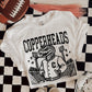 6253 - Copperheads Letterman varsity mascot * DTF Transfer