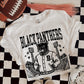 6249- Black Panthers Letterman varsity mascot * DTF Transfer