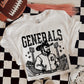 6256 - Generals Letterman varsity mascot * DTF Transfer