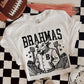 6268 - Brahmas Letterman varsity mascot * DTF Transfer