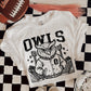 6260 - Owls Letterman varsity mascot * DTF Transfer