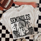 6296 - Seminoles Letterman varsity mascot * DTF Transfer