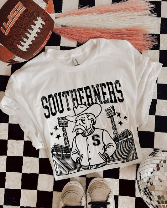 6300 - Southerners Letterman varsity mascot * DTF Transfer