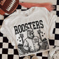 6301 - Roosters Letterman varsity mascot * DTF Transfer