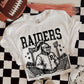 6305 - Raiders Letterman varsity mascot * DTF Transfer