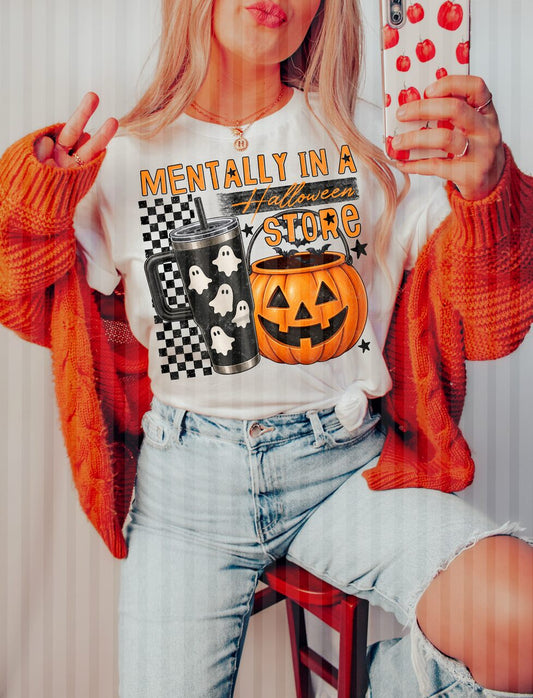 6835 - Mentally in a Halloween store *DTF Transfer