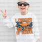 3313 I Crushed 100 days of school orange truck *DREAM TRANSFER* DTF
