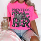 4308 Preschool Teacher faux rhinestone *DREAM TRANSFER* DTF