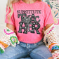 4320 Substitute Teacher faux rhinestone *DREAM TRANSFER* DTF