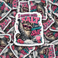 DS 3123 - I Season With Salt Funny Raccoon Credit Die Cut sticker