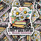 DS - 2657 I don't like people I like books Die Cut sticker