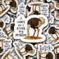DS - 2442 If I can't see it, it's not my problem Die Cut Sticker