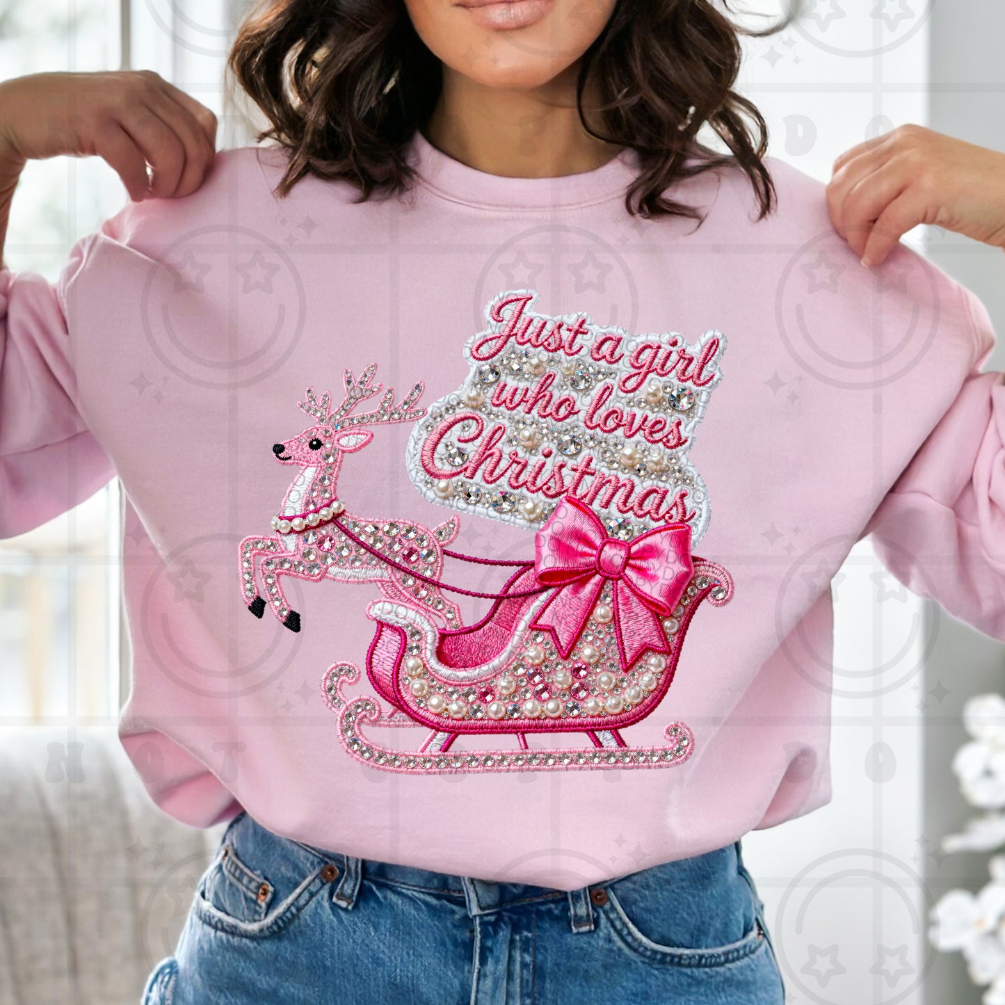 6562 - Just a girl who loves Christmas *DTF Transfer