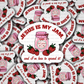 DC 2287 - Jesus is my jam and I'm here to spread it Die Cut Sticker