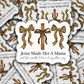 DS - 2509 Jesus made her a Mama Die Cut Sticker