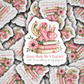 DS 3249 - Jesus made me a teacher Die Cut sticker