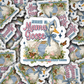 DS 2717 - Just a mama goose raising a bunch of silly geese Die Cut sticker