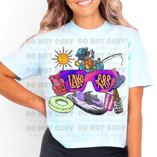 5861 - Lake life jet ski *DTF Transfer