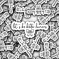 DS - 2428 Let's be better humans Die Cut Sticker