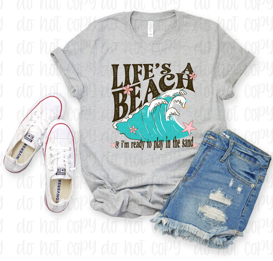 Life's a beach and I'm ready to play *DREAM TRANSFER* DTF