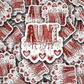 DS -2395 - Aunt Valentine's Die Cut Sticker