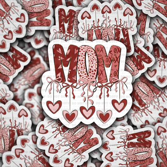 DS - 2409 Mom Valentine Die Cut Sticker