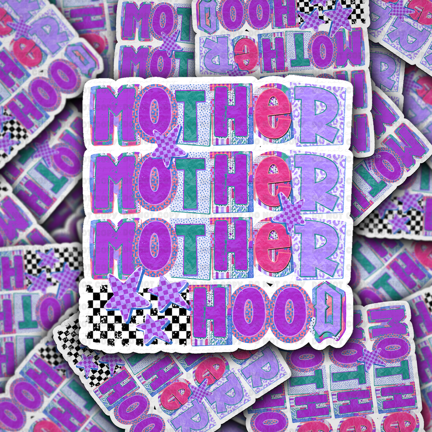 DS 3157 - Motherhood Die Cut sticker