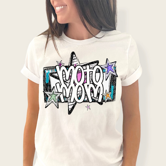 5142 - Moto Mom with star *DTF