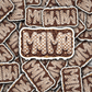DS 2789 - Mama checkered Die Cut sticker