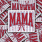 DS 2977 - Mama 4th of July bow Die Cut sticker